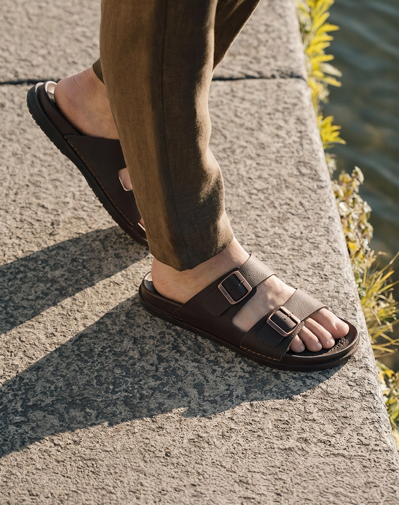 Super Soft PU Sandals for Men -Style 52100