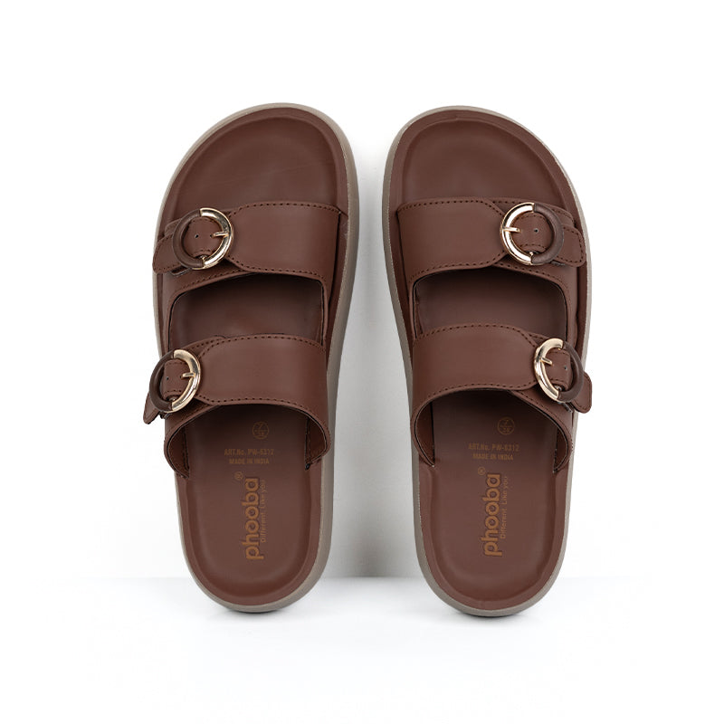 Phooba Daily Wear PU Sandals For Women - Style 8312