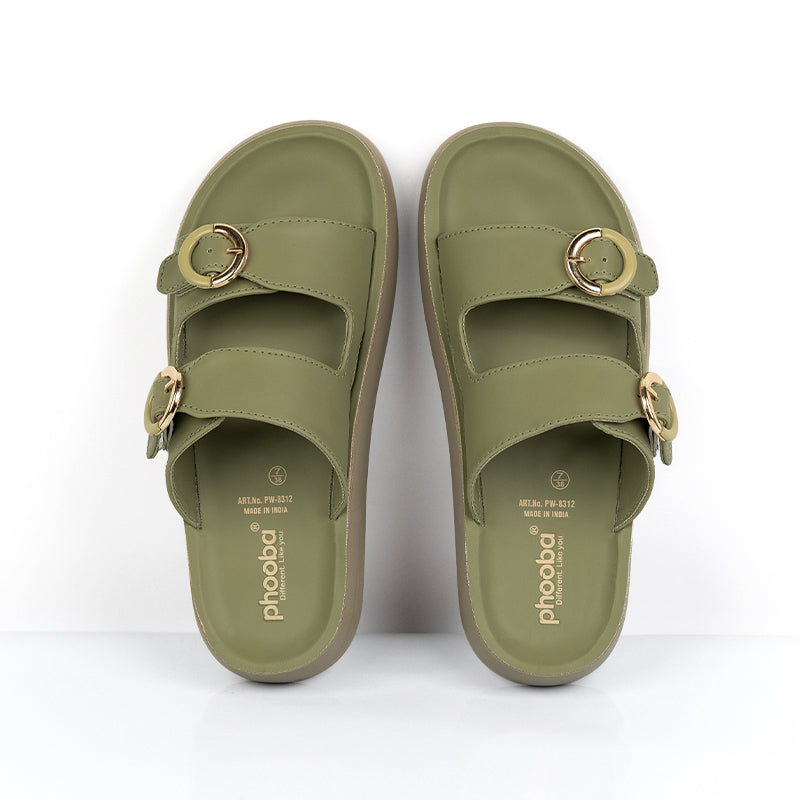 Phooba Daily Wear PU Sandals For Women - Style 8312