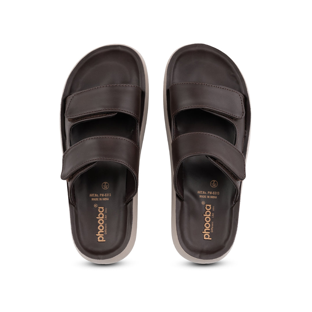 Phooba Daily Wear PU Sandals For Women - Style 8313
