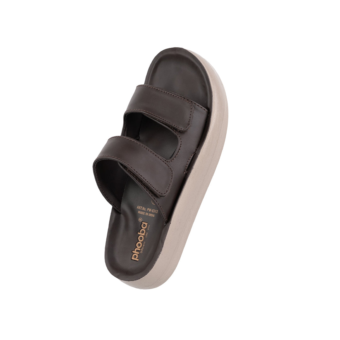 Phooba Daily Wear PU Sandals For Women - Style 8313