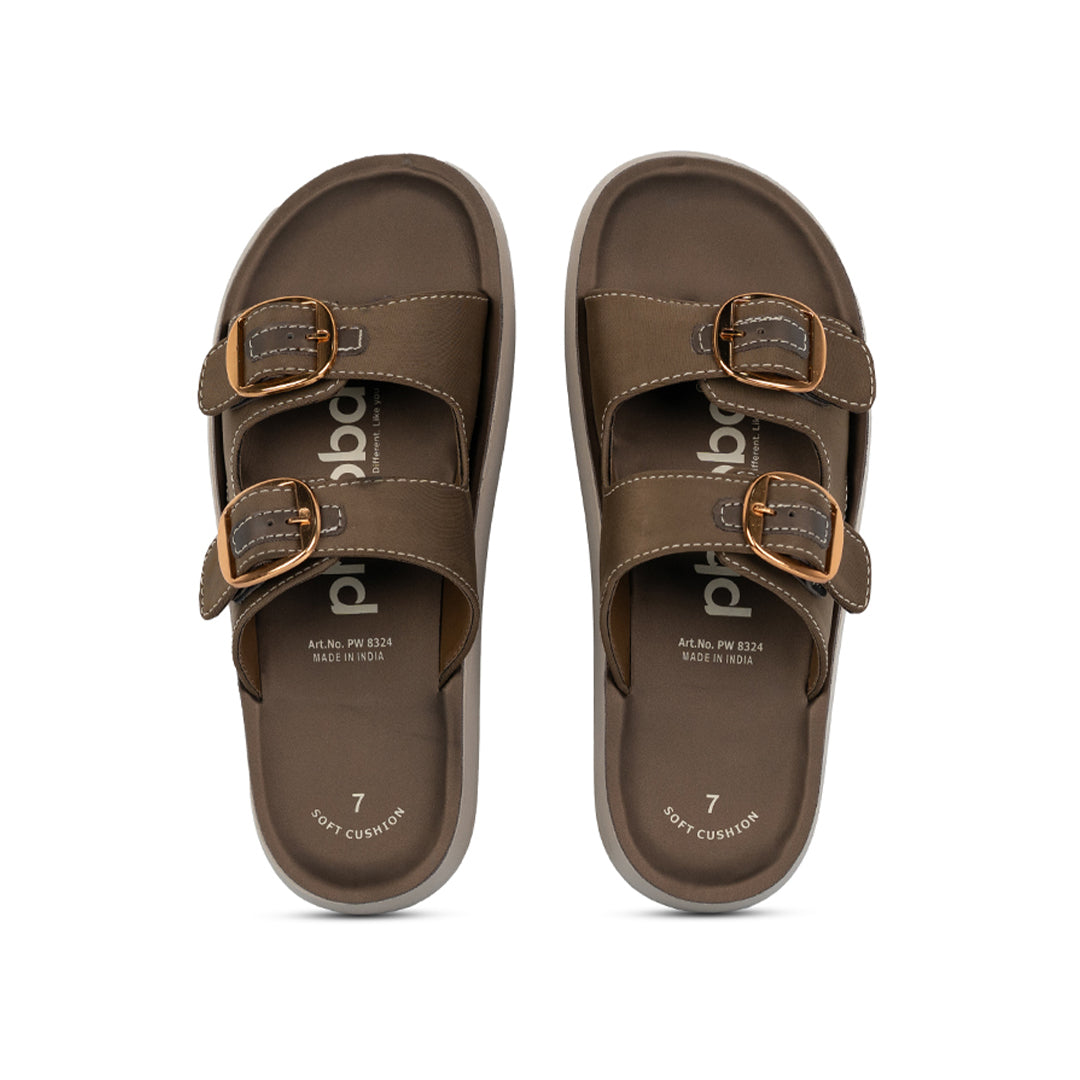 Phooba Daily Wear PU Sandals For Women - Style 8324