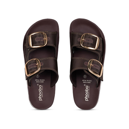 Phooba Casual Wear PU Sandals For Women - Style 8325