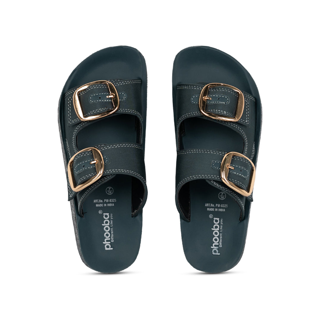 Phooba Casual Wear PU Sandals For Women - Style 8325