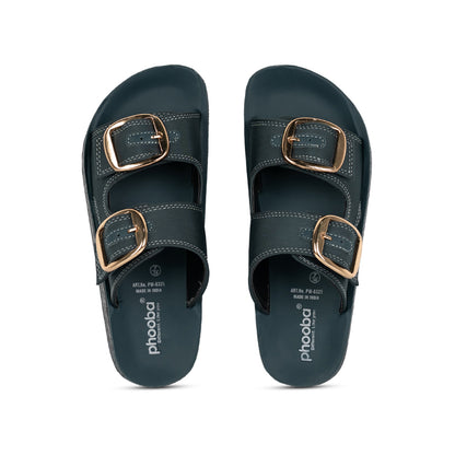 Phooba Casual Wear PU Sandals For Women - Style 8325