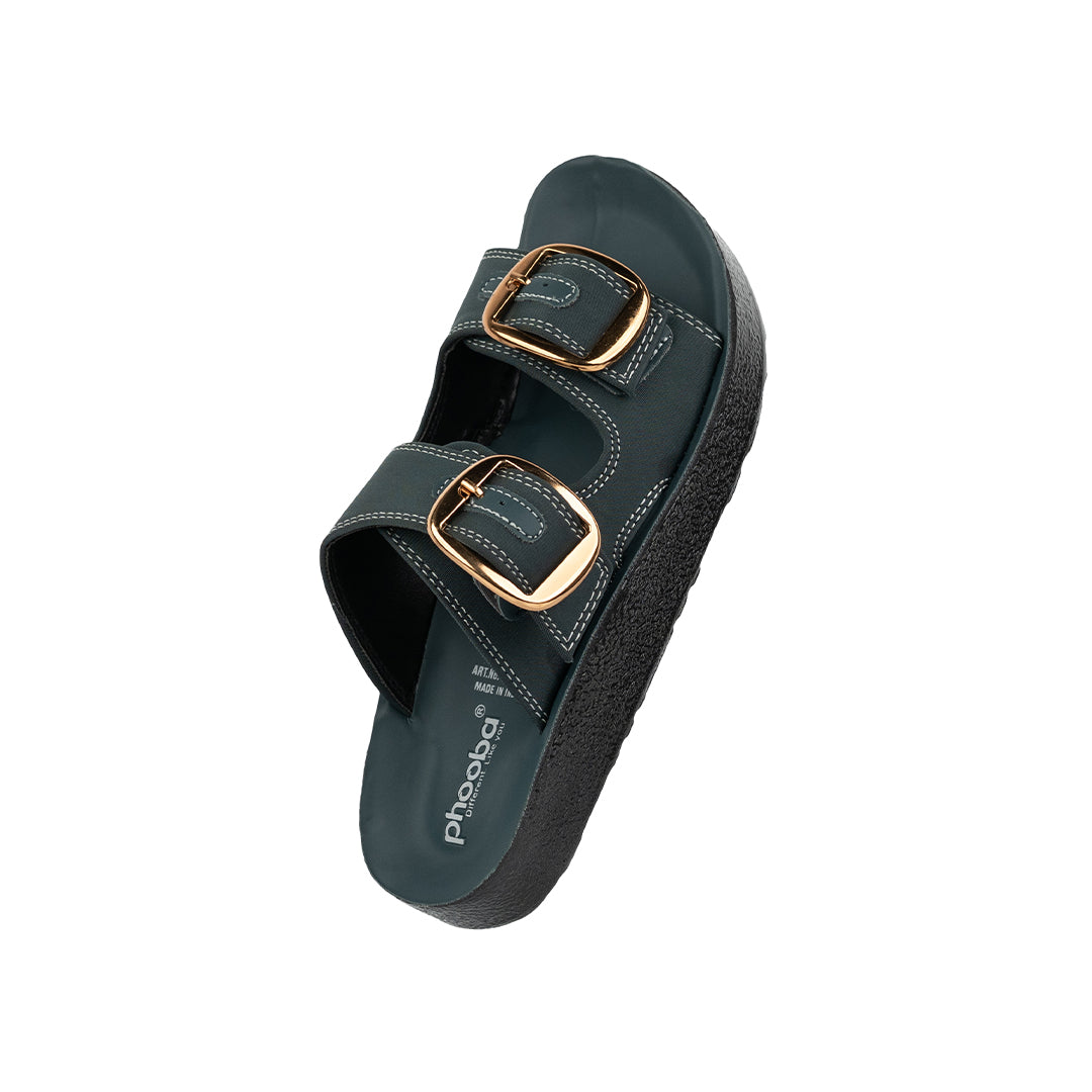 Phooba Casual Wear PU Sandals For Women - Style 8325