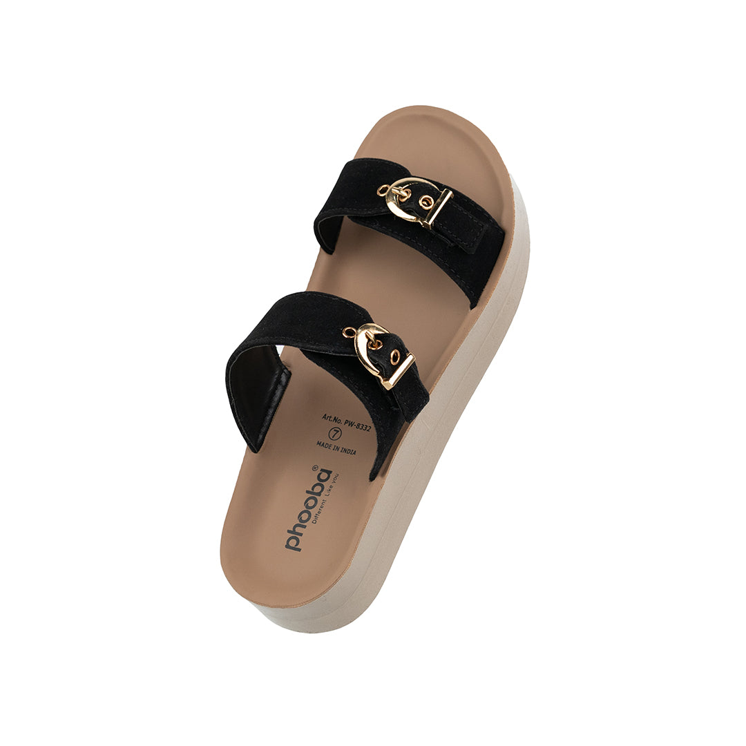 Phooba Casual Wear PU Sandals For Women - Style 8332
