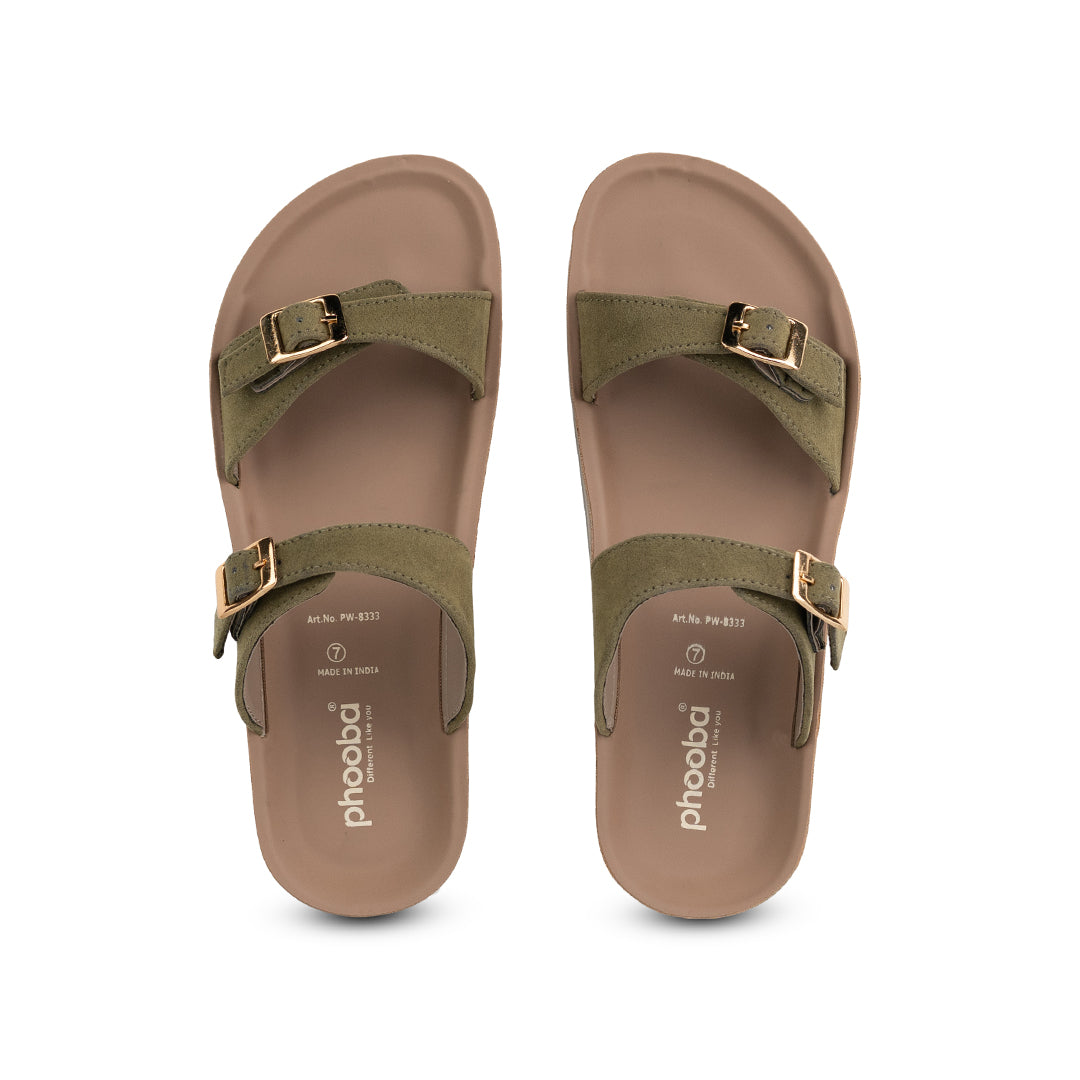 Phooba Casual Wear PU Sandals For Women - Style 8333