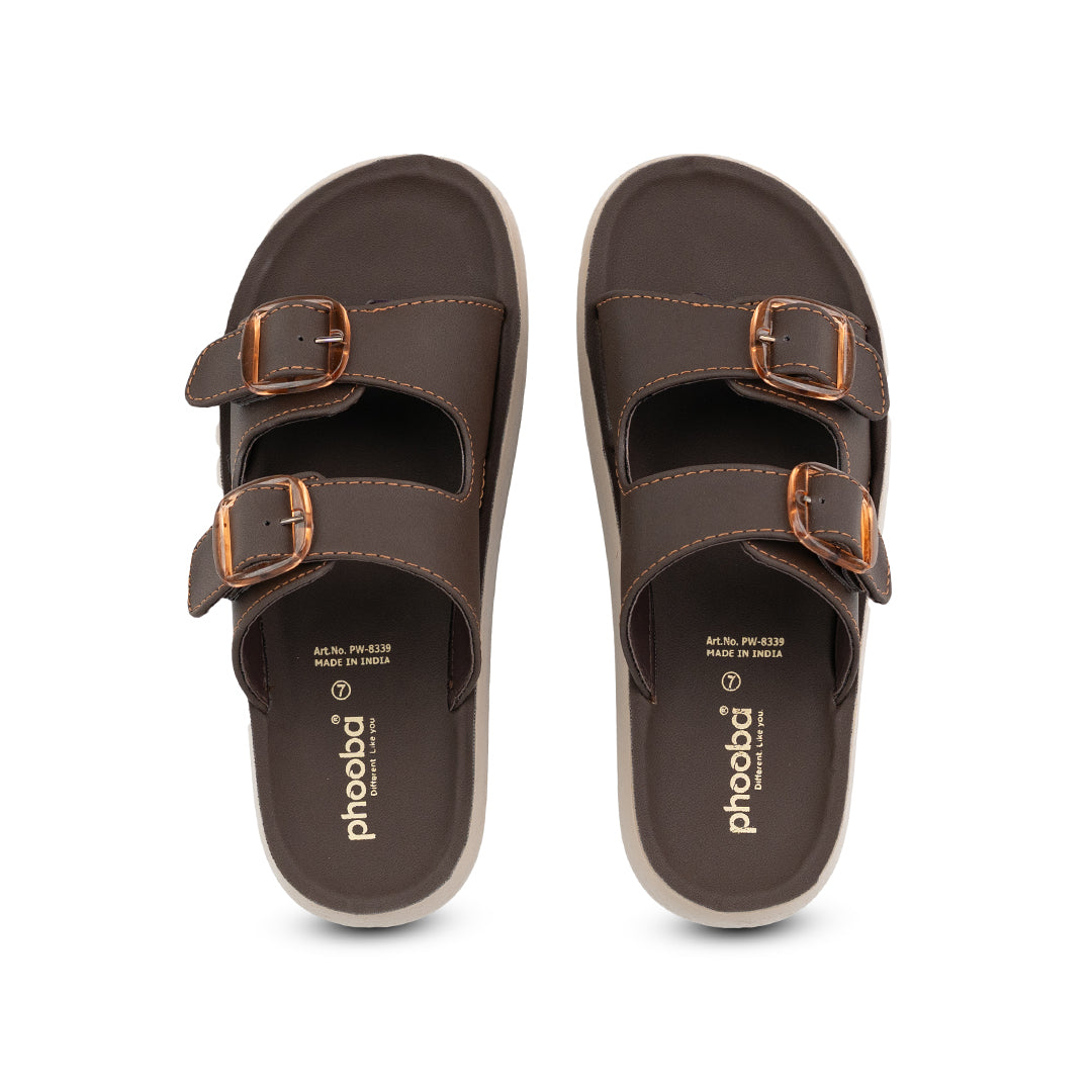 Phooba Daily Wear PU Sandals For Women - Style 8339