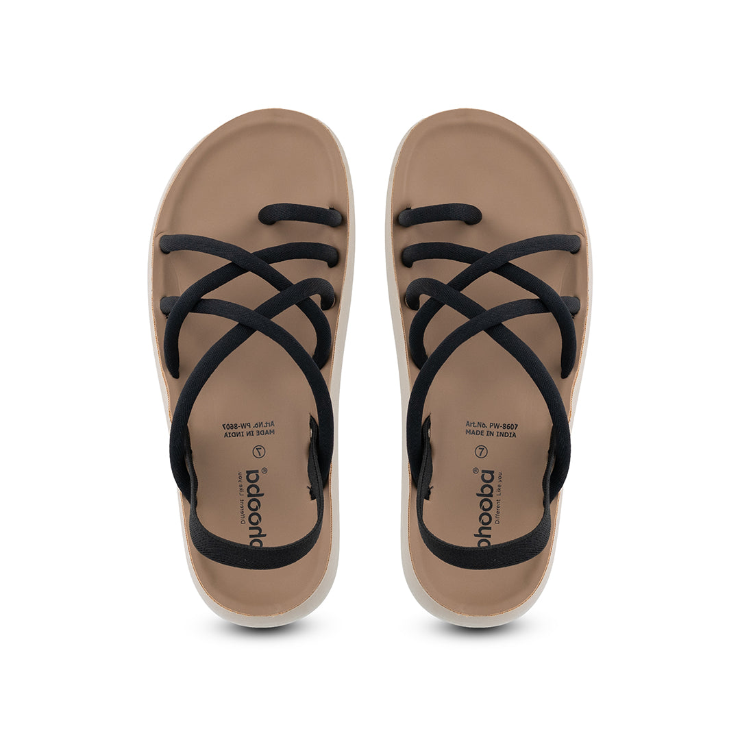Phooba Daily Wear PU Sandals For Women - Style 8607